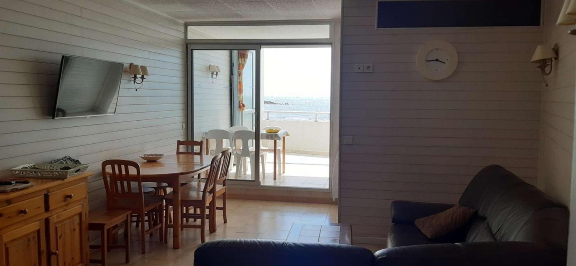 As22244- P4 Vue Mer, Sur La Plage A 2 Pas Du Centre Ville Avec Parking Prive Le Grau-du-Roi Exterior foto